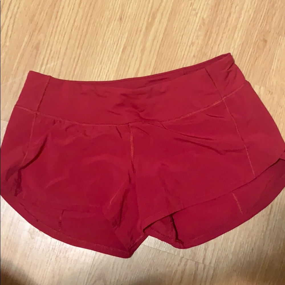 Lululemon speed up short 2.5” inseam